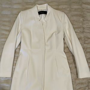 Zara Basics white blazer